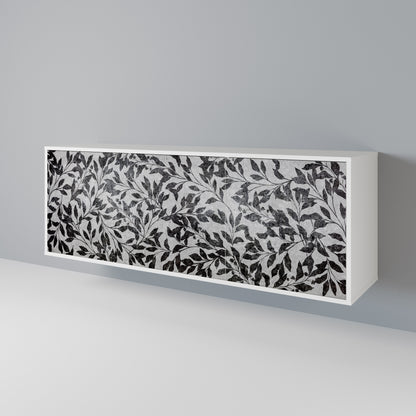 CHARCOAL SPROUT Madia a 3 Ante in Finitura Bianca
