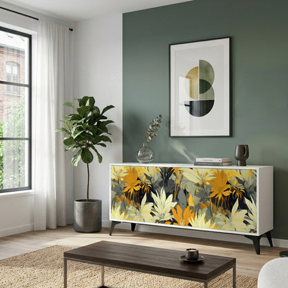 SUNKISSED LILY Madia a 3 Ante in Finitura Bianca