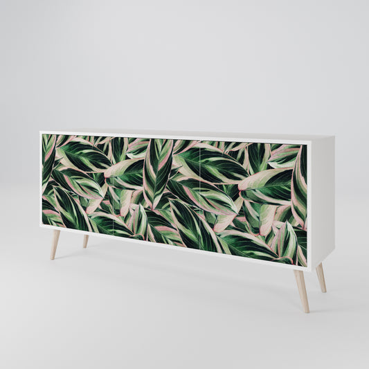 EERIE STROMANTHE 3-Door Sideboard in White Finish