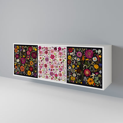 DAYNITE GARDEN Madia a 3 Ante in Finitura Bianca