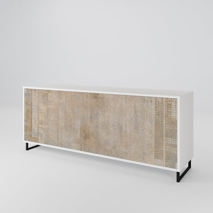 SCREEN ERROR 3-Door Sideboard in White Finish