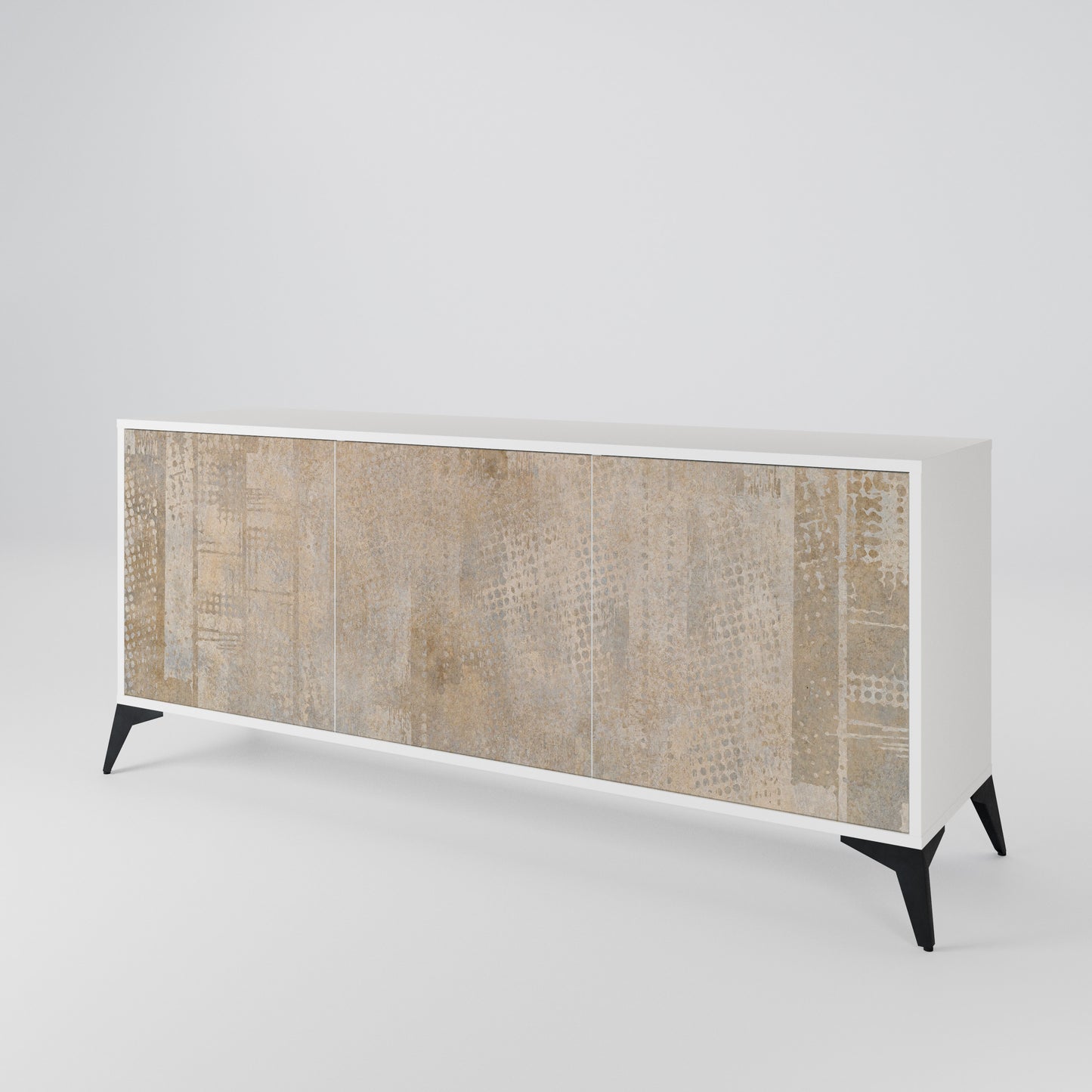 SCREEN ERROR 3-Door Sideboard in White Finish