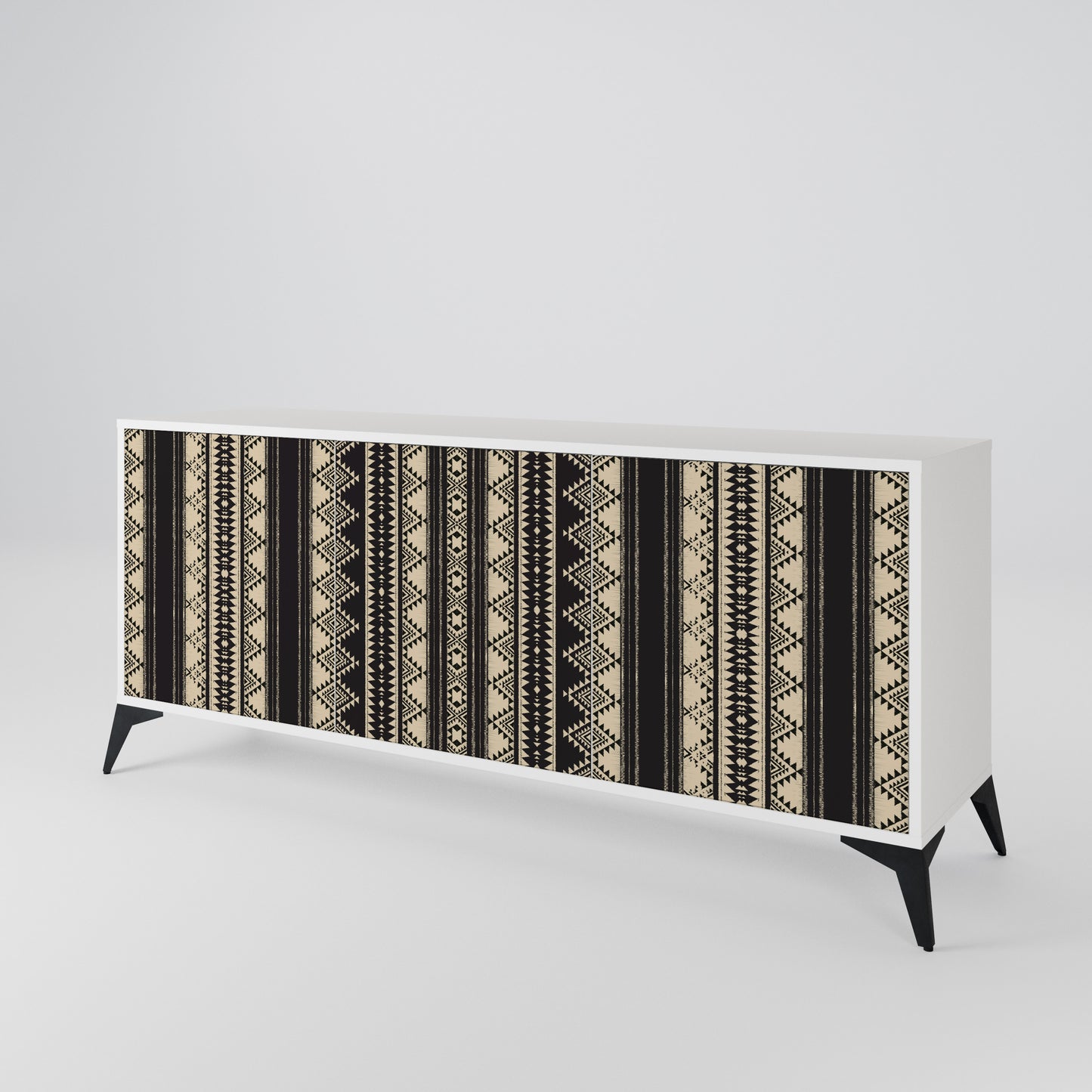 AZTEC Madia a 3 Ante in Finitura Bianca