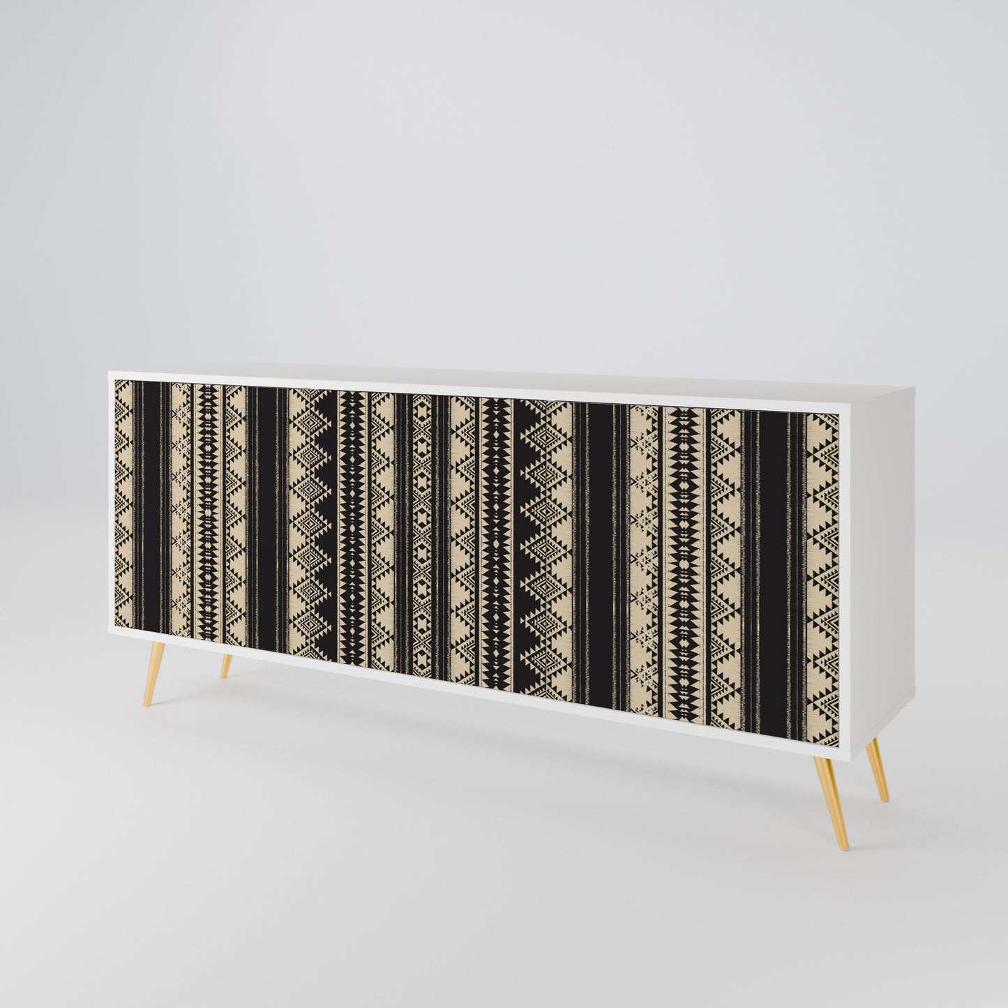 AZTEC Madia a 3 Ante in Finitura Bianca