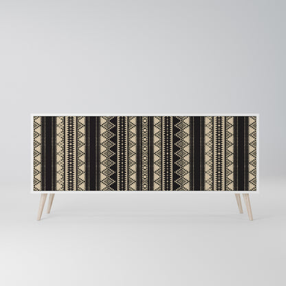 AZTEC Madia a 3 Ante in Finitura Bianca