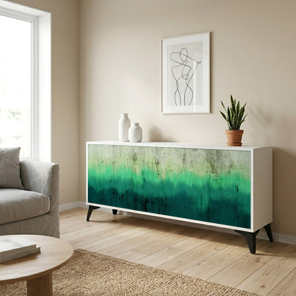 NORTHERN LIGHTS Madia a 3 Ante in Finitura Bianca