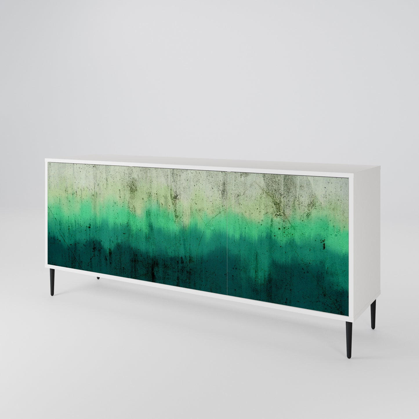 NORTHERN LIGHTS Madia a 3 Ante in Finitura Bianca