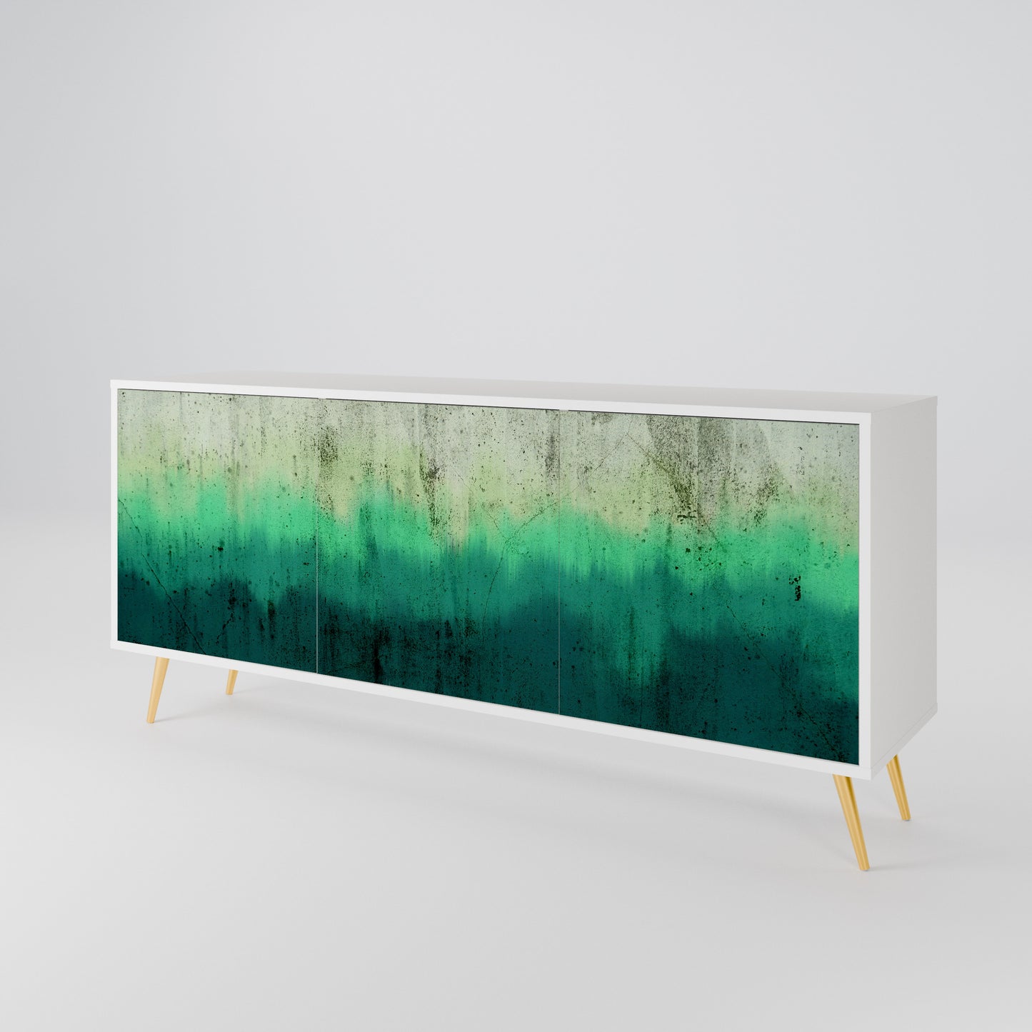 NORTHERN LIGHTS Madia a 3 Ante in Finitura Bianca