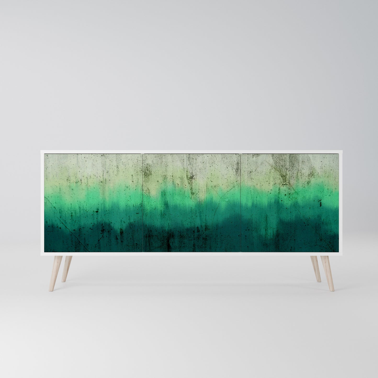 NORTHERN LIGHTS Madia a 3 Ante in Finitura Bianca