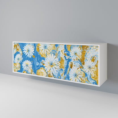 DAISY LUXE Madia a 3 Ante in Finitura Bianca