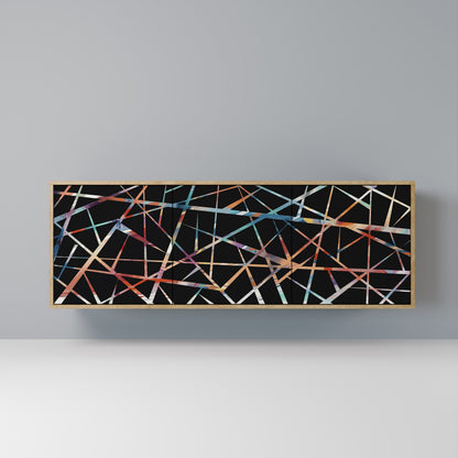 POLYGON VERVE 3-Door Sideboard in Oak Effect
