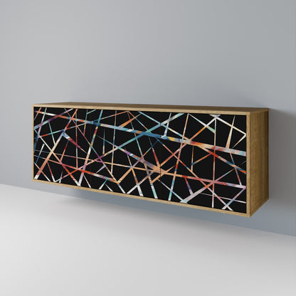 POLYGON VERVE 3-Door Sideboard in Oak Effect