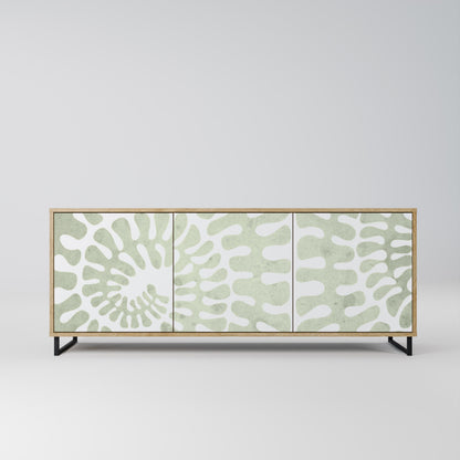 Credenza HELIX DANCE a 3 ante in effetto rovere