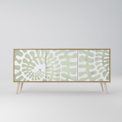 Credenza HELIX DANCE a 3 ante in effetto rovere