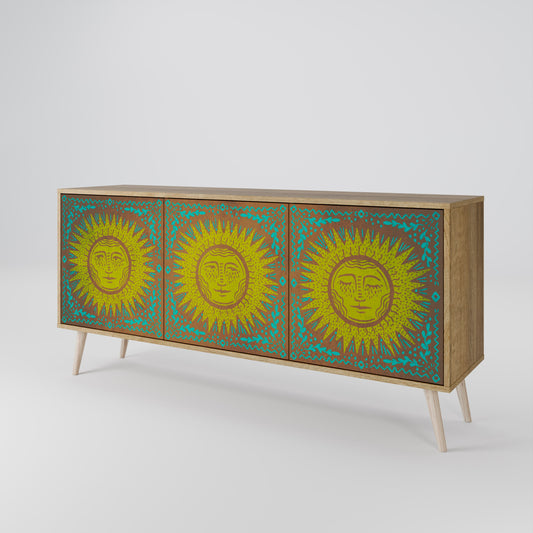 SUNSHINE EULOGY Madia a 3 Ante in Effetto Rovere