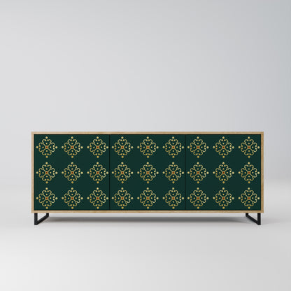 ROYAL MEDALLION 3-Door Sideboard in Oak Effect