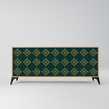ROYAL MEDALLION 3-Door Sideboard in Oak Effect