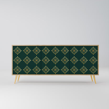 ROYAL MEDALLION 3-Door Sideboard in Oak Effect