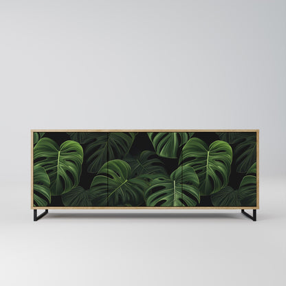 INFINITE MONSTERA 3-Door Sideboard in Oak Effect