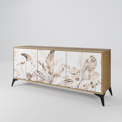 Credenza WILD TENDERNESS a 3 ante in effetto rovere