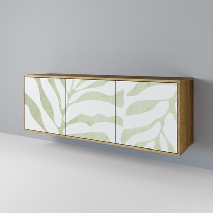 BOTANICAL SPARK 3-Door Sideboard in Oak Effect