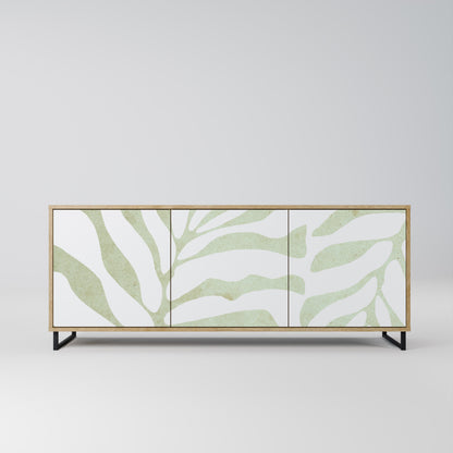 BOTANICAL SPARK 3-Door Sideboard in Oak Effect