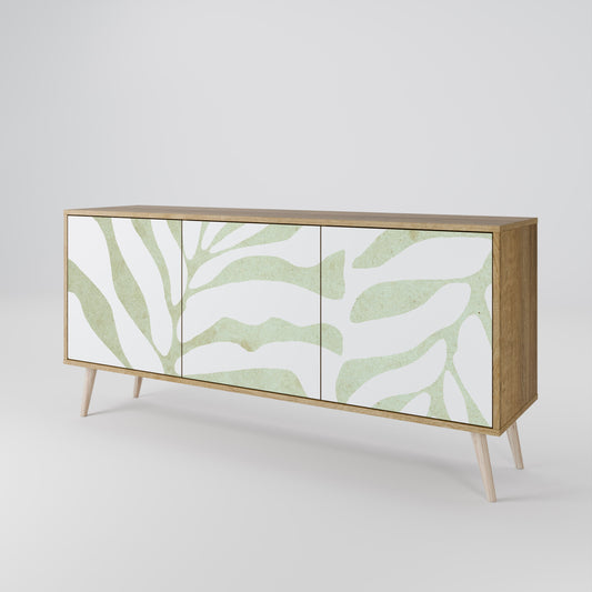 BOTANICAL SPARK Madia a 3 Ante in Effetto Rovere