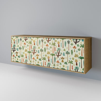 PALM SPRING 3-Door Sideboard in Oak Effect