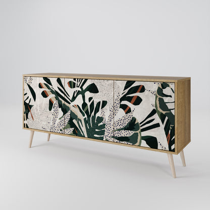 VERDURE FORMATION 3-Door Sideboard in Oak Effect