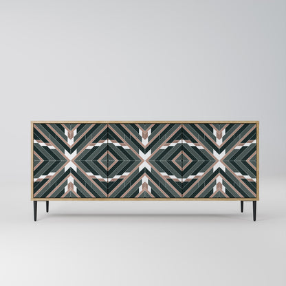 DIMENSION DELIGHTS 3-Door Sideboard in Oak Effect