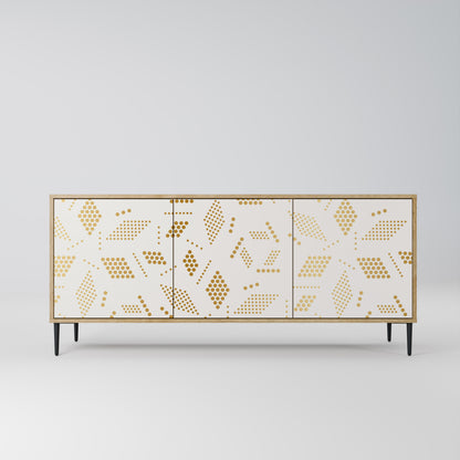 SPOTTED DAZE 3-Door Sideboard in Oak Effect