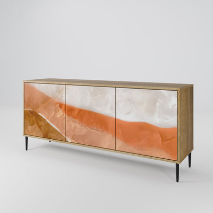 SANDHILLS SPLENDOUR 3-Door Sideboard in Oak Effect