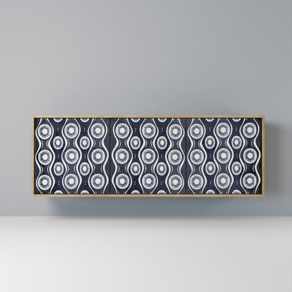 Credenza GRAPHITE EYES a 3 ante effetto rovere