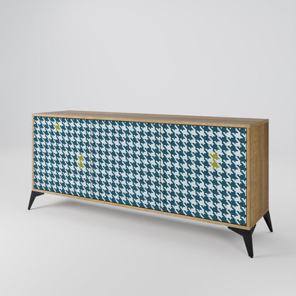 OUT OF CONTEXT 3-Door Sideboard in Oak Effect