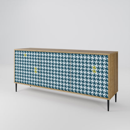 OUT OF CONTEXT 3-Door Sideboard in Oak Effect
