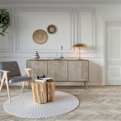 SCREEN ERROR 3-Door Sideboard in Oak Effect