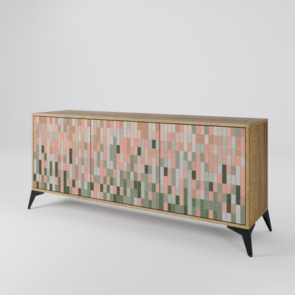 BUILDING THE FUTURE 3-Door Sideboard in Oak Effect