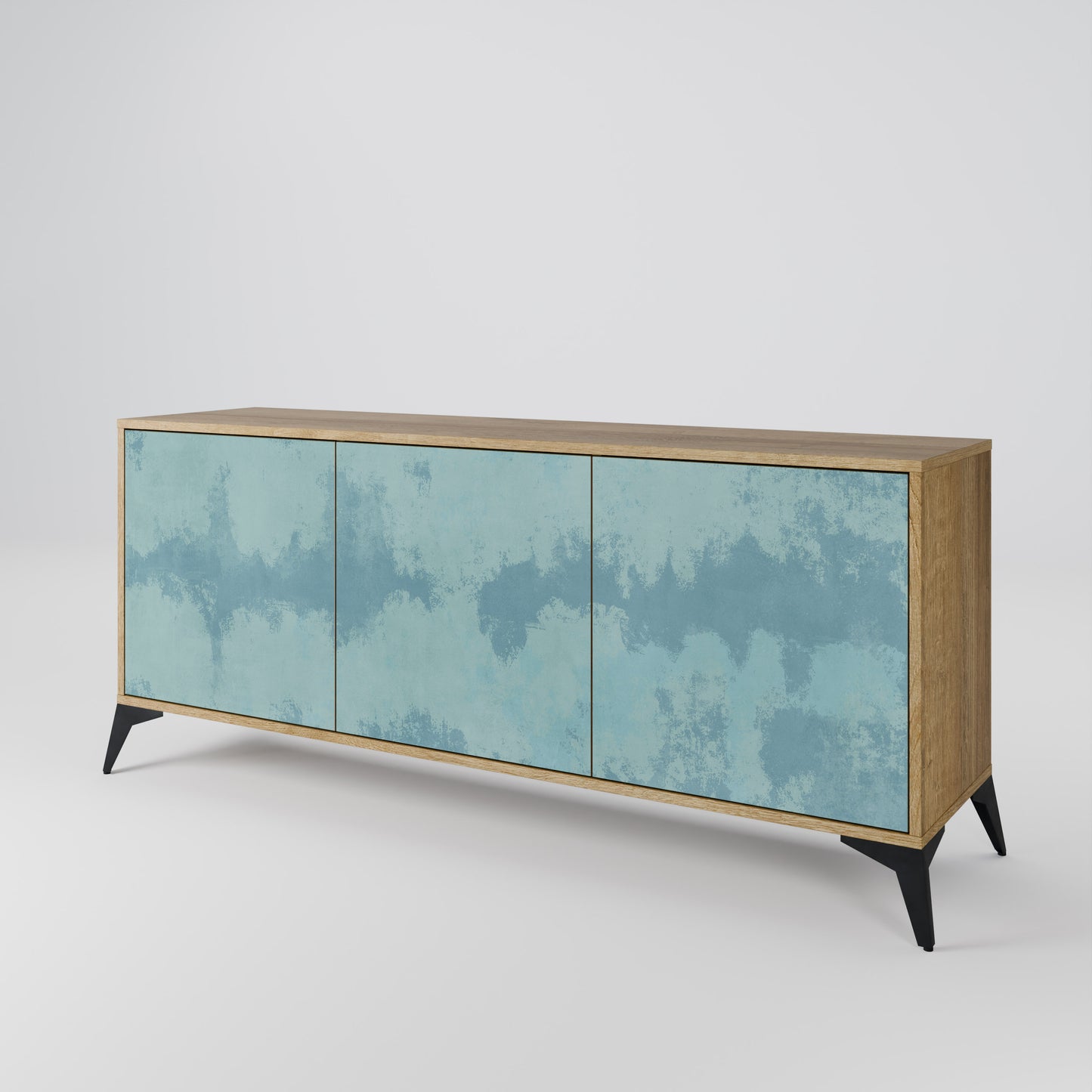 Credenza SKY WASH a 3 ante effetto rovere