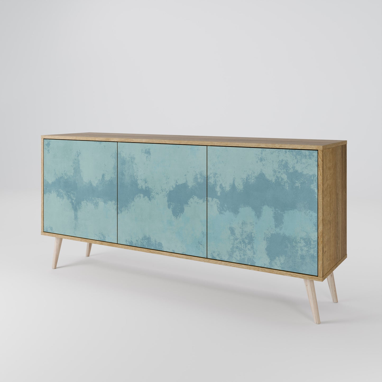 Credenza SKY WASH a 3 ante effetto rovere