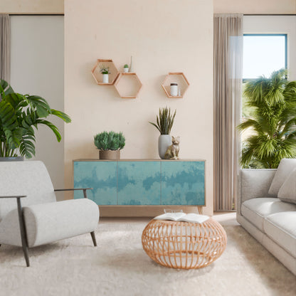 Credenza SKY WASH a 3 ante effetto rovere