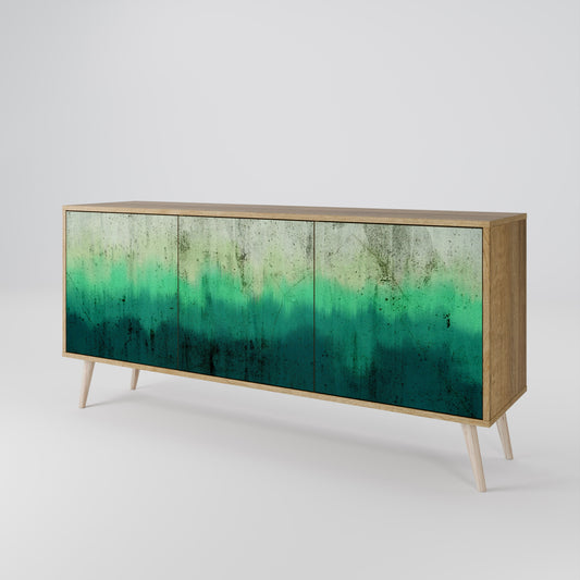 NORTHERN LIGHTS Madia a 3 Ante in Effetto Rovere