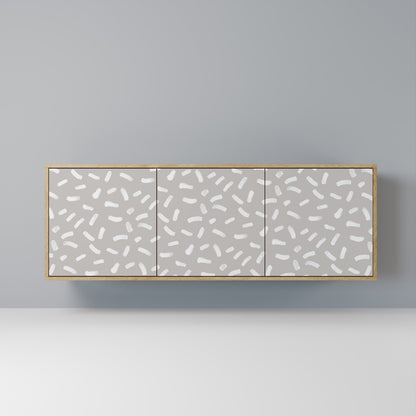 PASSING SECONDS 3-Door Sideboard in Oak Effect
