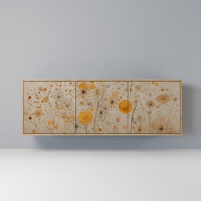 Credenza MORNING GLADE a 3 ante effetto rovere