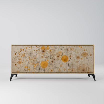 Credenza MORNING GLADE a 3 ante effetto rovere