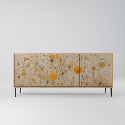Credenza MORNING GLADE a 3 ante effetto rovere