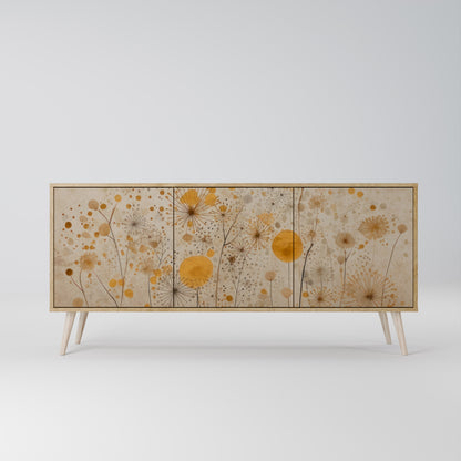 Credenza MORNING GLADE a 3 ante effetto rovere