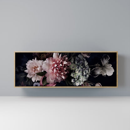 PURE BLOSSOM 3-Door Sideboard in Oak Effect