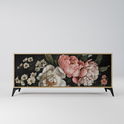 LUSH ELEGANCE 3-Door Sideboard in Oak Effect