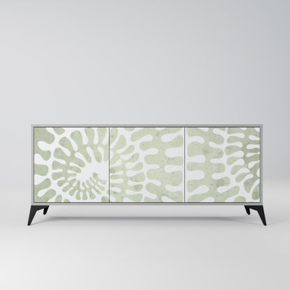HELIX DANCE 3-Door Sideboard in Grey Finish