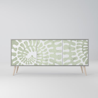 HELIX DANCE 3-Door Sideboard in Grey Finish